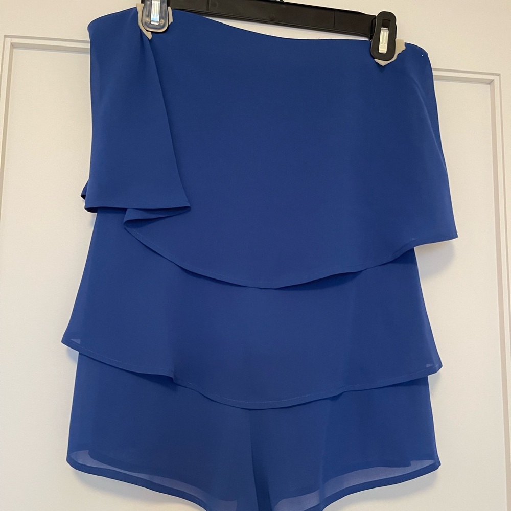 Super Down royal blue romper size small